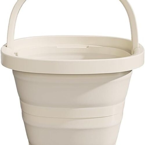 Portable Foldable Pail 10L for Garden Cleaning and Car Washing