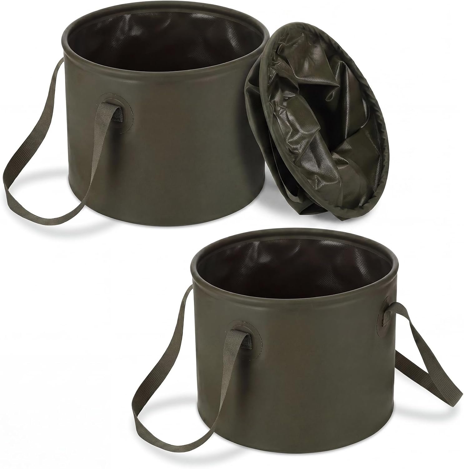 2 Pack Foldable Water Container 5 Gallon for Car Wash and Camping